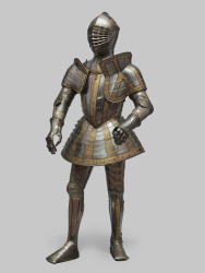 Kempfküriss zur Königsgarnitur, Kaiser Maximilian II, 1549
