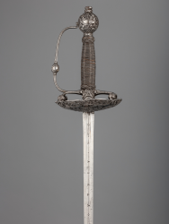 Transitional Rapier, hilt, ca. 1625–50; blade, 17th century - 14.25.1084