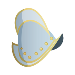 Medieval helm Morion.